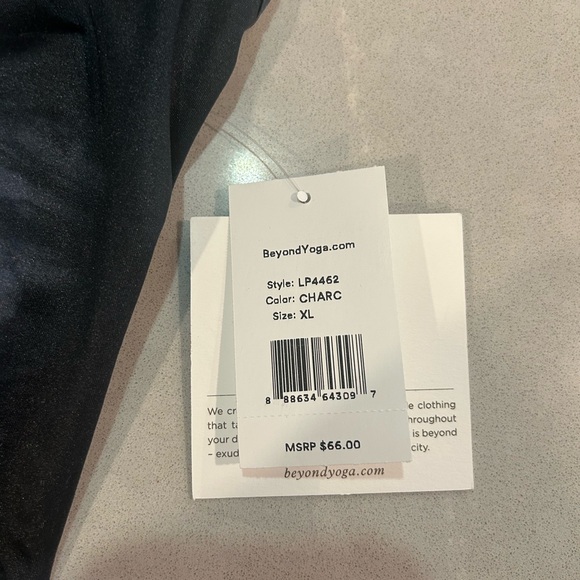 Beyond Yoga Charcoal Tank Top - Picture 6 of 6